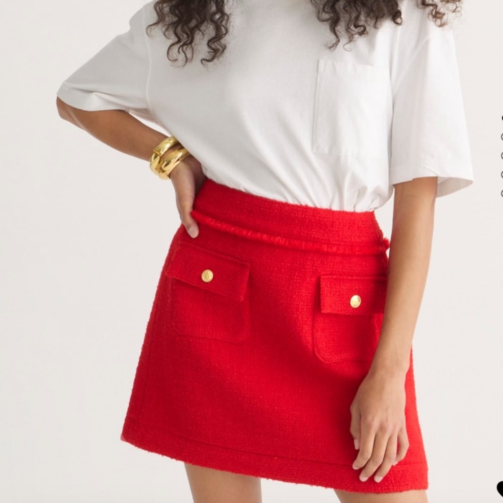 J.Crew Tweed Skirt NWT